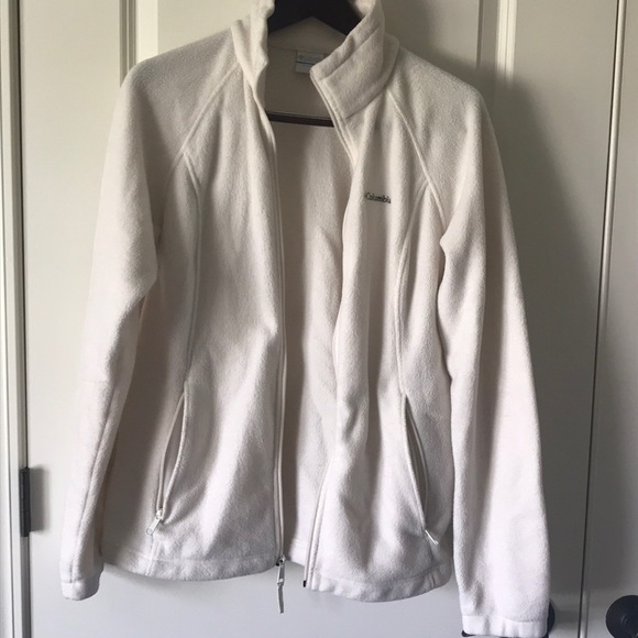 Columbia Tops White Columbia Jacket Poshmark